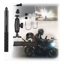 Selfie Stick Retráctil Accesorios Gopro Estable Motocicleta