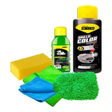 Kit De Tratamiento De Pintura Para Auto Plata Simoniz Cera