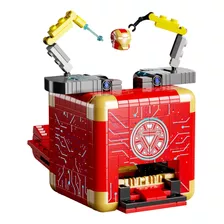 Caixa Homem De Ferro 503 Peças Bloco De Montar Legotipo