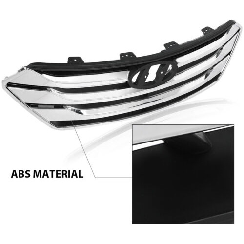 Front Bumper Upper Grille Fit For Hyundai Santa Fe Sport Oad Foto 7