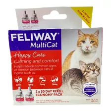 Feliway Multicat Recarga De 2 X 30 Dias 48ml