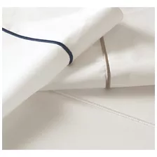 Saia Para Cama Trussardi Queen Lamone 100% Algodão 200 Fios Cor Branco - Branco