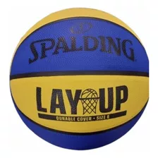 Pelota De Basquet Spalding Lay Up N°6 Femenino Basket Color Amarillo
