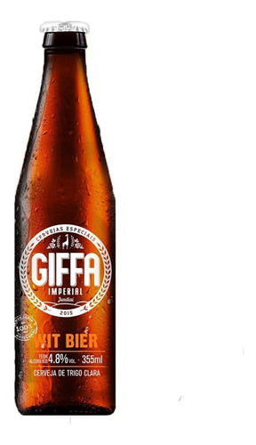 Cerveja Witbier Giffa Imperial 500ml