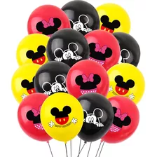 Globos Mickey Minnie Fiesta Temáticos Para Cumpleaños 15pzs
