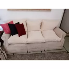 Sillon De Tela De Vivay Tres Cuerpos