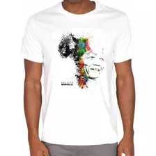 Camiseta Blusa Nelson Mandela Madiba Líder Africano Top Hoje