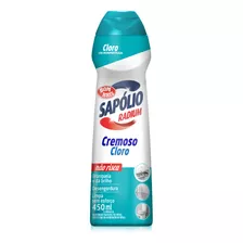 Limpador Sapólio Radium Saponáceo Cremoso Original Em Squeeze 450ml