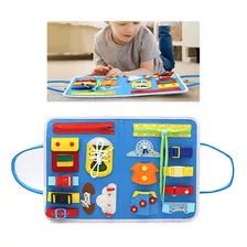 Child Busy Montessori Board Sensorial Juguete Educativo Temp
