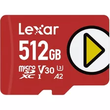 Tarjeta De Memoria Lexar Play Nintendo 512gb Microsd 150mb/s