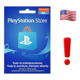 Tarjetas Playstation Psn Usa Gift Card 10 20 25 50 100