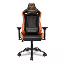 Silla Gaming 180° Cougar Outrider S Black/ Orange