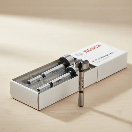 Kit Bosch: Mecha Forstner Bisagra 35 Mm Carburo + Mecha Forstner Bisagra 22 Mm Carburo