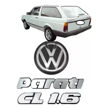 Kit Emblema Volkswagen Parati Cl 1.6 91/95 - 4 Peças