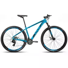 Bicicleta Aro 29 Xks 27 Marchas Freio A Disco Hidráulico Cor Azul/preto Tamanho Do Quadro 19