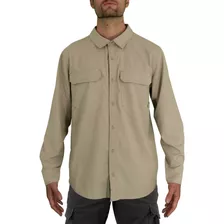 Camisa Hw Oregon Hombre Beige