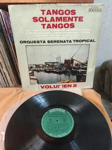 Orquesta Serenata Tropical - Tangos Solamente Tangos Vol 2 - vinilo 1975