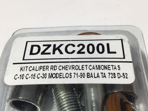Kit Caliper Rueda Delantera Chevrolet C10,c15,c30 728-d52  Foto 10