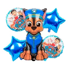 Bouquet Globo Patrulla Canina Paw Patrol Chase