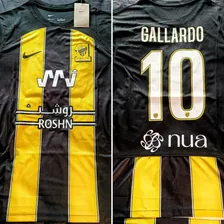 Camiseta Al Ittihad. Gallardo 10. Versión Jugador