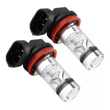 2x H8 H11 8000k Gelo Azul 100 W Led Farol Lâmpadas Kit Nevoe