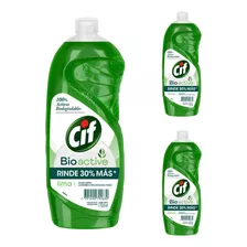 Cif Detergente De 750ml X 3 Unidades 