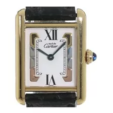 Caratula Para Reloj Cartier Tank Must Vermeil Dama 
