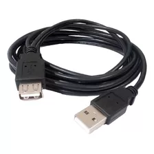 Cable De Audio Usb A/b T/impresora 5 Mts Negro 