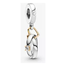 Charm Anillos Novios S925