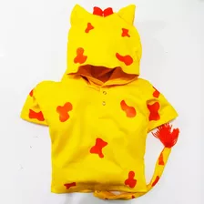 Camiseta Fantasia Girafinha |1 Até 6 Anos 