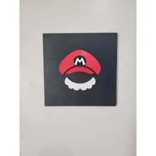 Placa Decorativa Super Mario