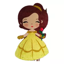 Piñata De Princesa Bella. Princesa Disney