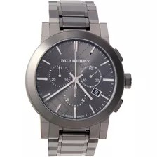 Burberry Gris De Iones De Cronógrafo Para Hombre Reloj De