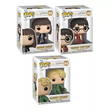 Funko Pop Coleção Harry Potter The Wizarding World Kit Com 3