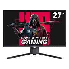 Koorui Monitor De Juegos Qhd De 27 Pulgadas 144 Hz, Va, 1 M. Color Black