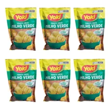 Pó Para O Preparo De Sorvete Yoki Milho Verde Kit 6 X 150g