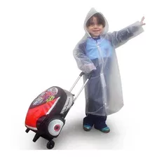 Capa De Chuva Laminado Pvc Transparente Infantil