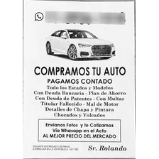  Compramos Tu Auto Cual Quier Estado Y Modelo