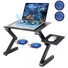 Soporte Para Laptop Portátil Ajustable Con Enfriador Gamer 