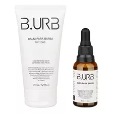 Kit Balm E Óleo Para Barba White Barba Urbana - B.urb