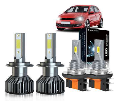 4pcs Luz Proyeccin Del Coche Luz Bienvenida