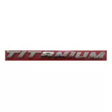 Emblema Titanium Para Fusion Focus Ka Ecosport 2018 2019 20