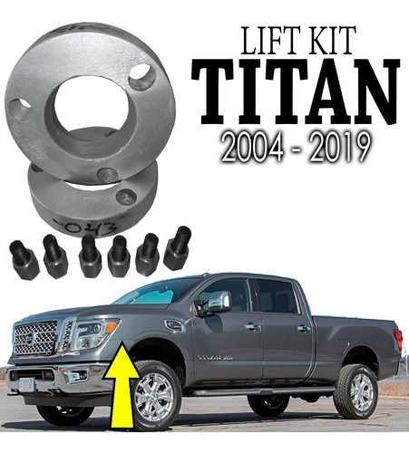 Kit Elevacin Suspensin Delantera Nissan Titan 2004 Al 2019 Foto 2