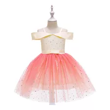 Vestidos Para Niñas Fiesta Princesas Elegante Falda Encaje