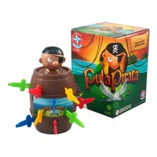 Brinquedo Estrela - Jogo De Mesa - Pula Pirata - Original