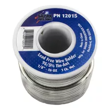 Industries Pn12015 0.125inch Leadfree Wire Solder, 95/5...