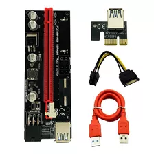 Riser Ver 009s Pcie 6pin 16x Btc Rgeek Mineria Express Usb