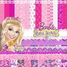 Arquivo Digital Elementos E Papeis Barbie Png