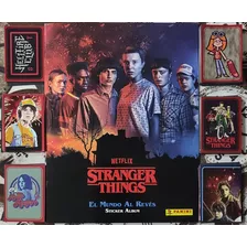 Álbum Stranger Things Panini, El Mundo Al Revés+ 100 Láminas