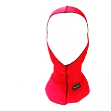 Aeroskin Nylon Spandex Sólido Capucha Rojo